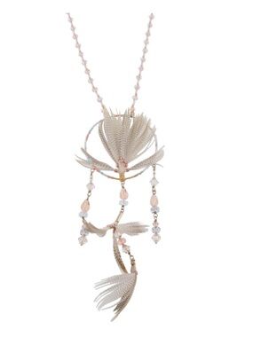 Valentino Feather Glam Dream Catcher Pendant